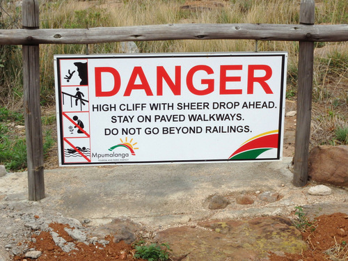 Blyde River Canyon, Three Rondavels Area.